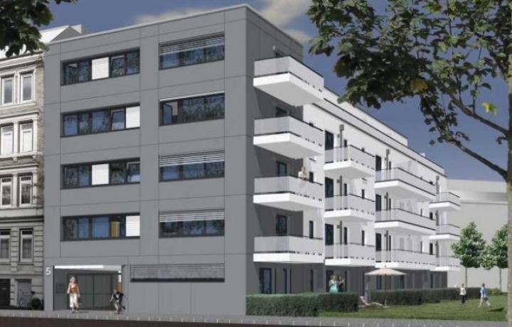 Neubau eines Mehrfamilienhauses mit 26 WE