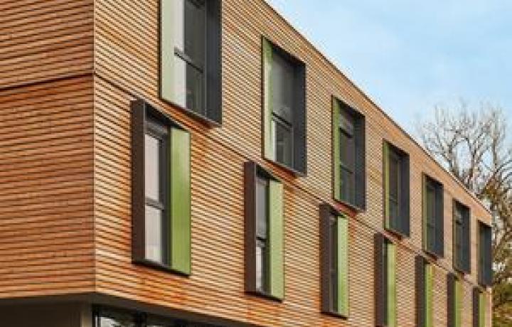 Internat Echzell – Mehrgeschossiger Hybridbau aus Beton und Holz